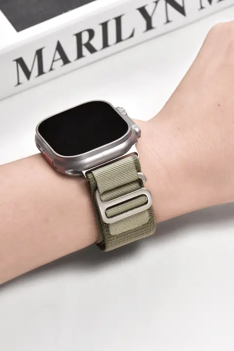 Apple Watch対応 高山回環ナイロンバンド【アウトドア用・適応機種多数】（セットアップ対応）
