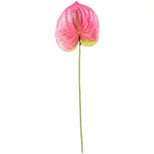 リアルな触感の造花 アンスリウムとフラミンゴのインテリア装飾【ウェディング用】