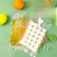 使い捨て密封アイスバッグ【パッションフルーツゼリー氷用・自封タイプ・家庭用】