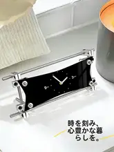 モダンデザインのデスククロック【シンプル・創意的な贈り物・高級感】