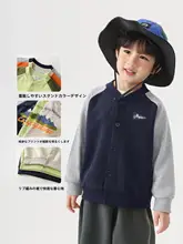 ユニセックス 子供用 野球ジャケット【アカデミースタイル・カートゥーンデザイン・春秋用】