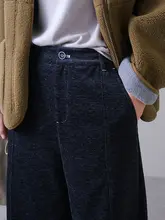 高腰ワイドレッグデニムパンツ【女性用・コーディネートしやすい・スリム効果】