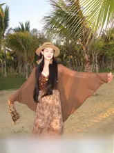 シンプルなデザインのキャミソールワンピース【快適な着心地・女性用】