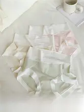 抗菌加工 レディースハイウエストコットンショーツ【柔らかい 通気性抜群・ロングガゼット】