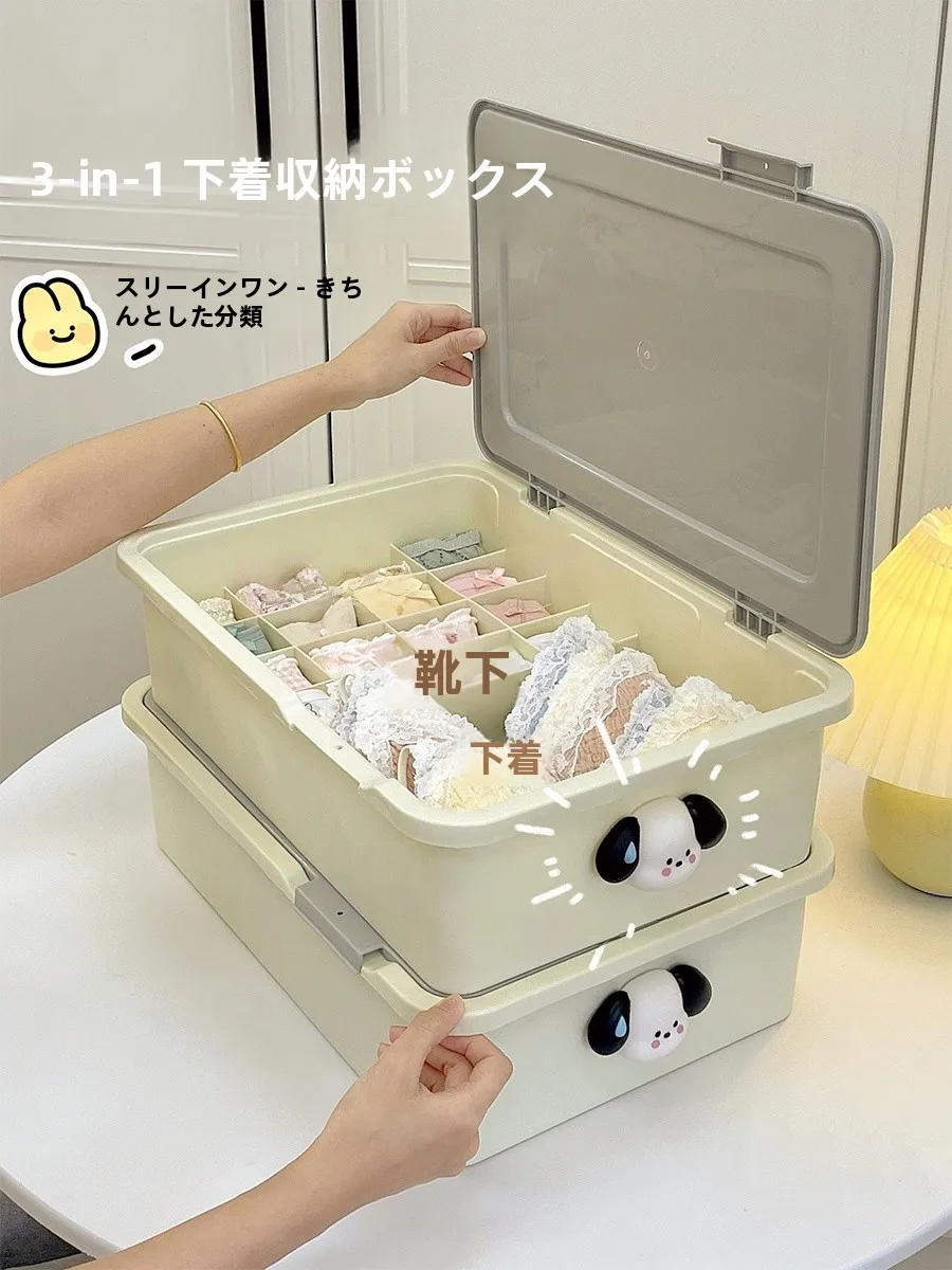 クローゼットの下着収納が苦手？この1つのボックスで整理のハードルを下げられる