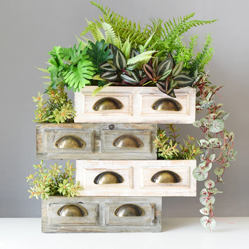 日陰でも育つ植物 屋外に適したヴィンテージ風ハンギング花盆