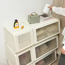 フタ付き収納ボックス【衣類整理・多機能・防塵・積み重ね可能】