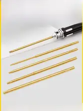 高品質チタンコーティング高速鋼内六角ビット【高硬度・多用途・模型用工具】