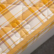 全棉製 夹棉ベッドカバー【防塵・防滑対応・全包】