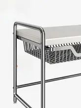 キッチン用引き出し式レンジ台【多機能・電化製品収納に最適】