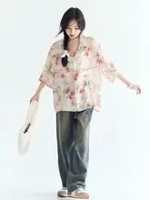 ジーンズ 女性 ゆったりパンツ ヴィンテージウォッシュ クラシック カジュアルパンツ