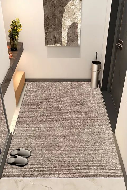 カット可能なシンプル玄関マット【家庭用・キッチン用・防滑・吸水・汚れに強い】