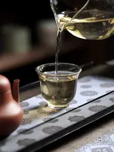 高級ガラス製ティーカップ【透明・防烫・個人用】