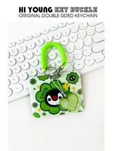 ICカードケース 定期入れ 交通系IC クローバー柄 オリジナル 可愛い コンパクト 通勤 通学「pinguHiYOUNG」