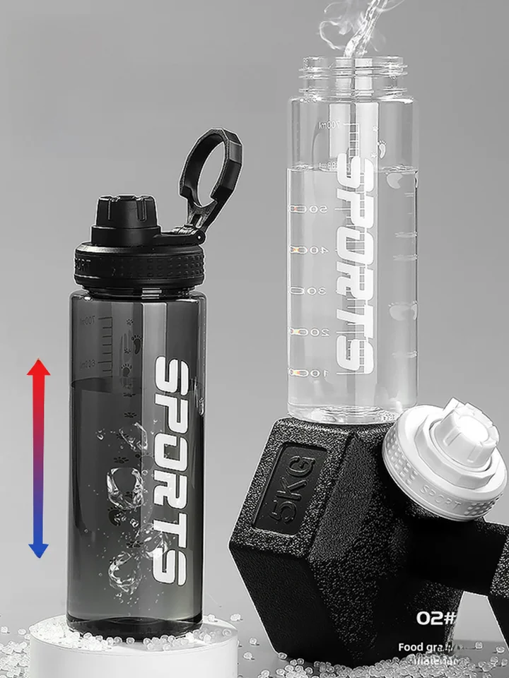 大容量スポーツボトル【耐熱・プラスチック製・学生用・夏季用】