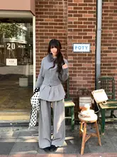 取り外し可能なスカート付きパンツ【冬用・ワイドレッグ・カジュアルデザイン】（セットアップ対応）