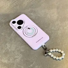 液体シリコン製スマートフォンケース【ハンドストラップ付き・防摔・全包タイプ・可愛いデザイン】