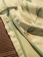 新中式デザインの旗袍【花柄・日常使いに最適・優雅な雰囲気】