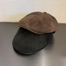 秋冬用 レディースプレイングキャップ【スエードタッチ・無地・おしゃれ】