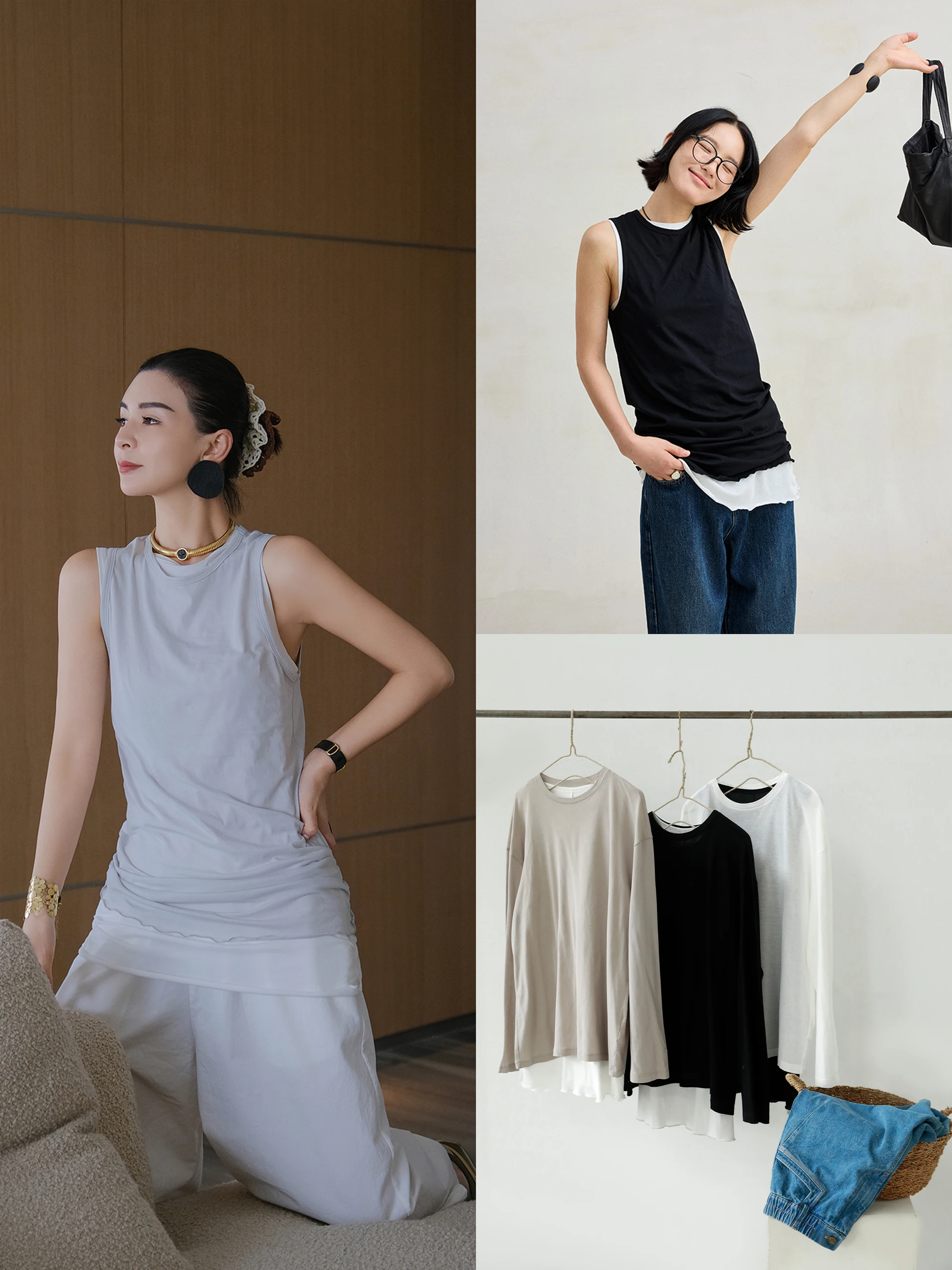 ロンティーTシャツを重ね着に活かすには？肌に優しい長绒  棉の選び方とスタイリングのコツ