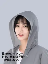 使い捨てレインコート【厚手・ロング・全身防水・男女兼用・携帯便利・アウトドア用】