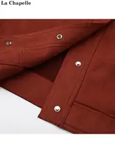秋季新作のフレンチスタイル工装ジャケット【女性用・高級感・ファッション性】