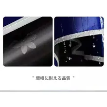 防水バイク用レインコート【男女兼用・全身カバー・厚手デザイン】