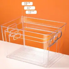 透明デスクトップ水槽【亀・魚用・収納ボックス・家庭用】