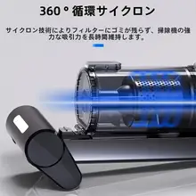 ワイヤレス車載掃除機【強力吸引力・ハンディタイプ・乾湿両用】