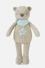 赤ちゃん用 テディベアぬいぐるみ【安心感を与える・噛んでも安心・子供向けギフト】
