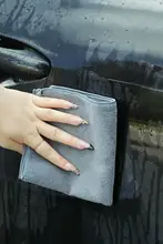吸水性に優れた車用クリーニングタオル【毛が抜けない設計・内装洗車用】
