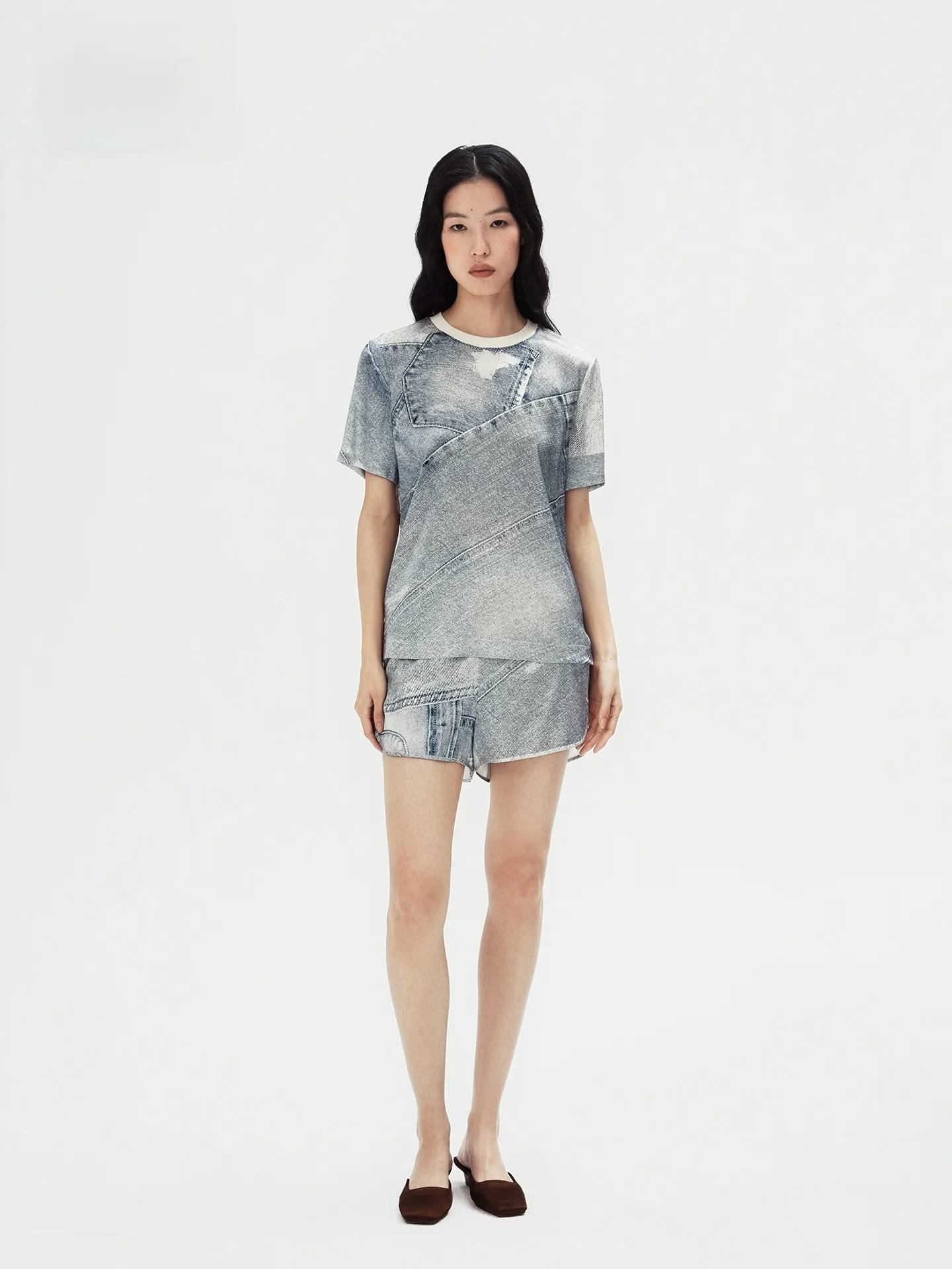 ヴィンテージ風の真丝Tシャツとショートパンツをどう選ぶ？通勤から外遊びまで使える「極上の柔らかさ」の秘密