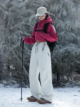 防水滑雪用パンツ【裏起毛・男女兼用・防寒仕様・通気性】（セットアップ対応）