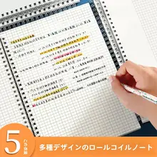 Victor リングノート B5サイズ【厚手・大学生向け・シンプルデザイン・無地ページ】
