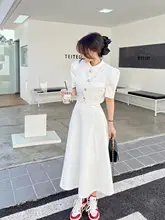 トレンドデザインのショートジャケット＆ロングスカート【おしゃれな短袖・ファッションスタイル】（セットアップ対応）