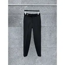 パンツ【ウエストベルトデザイン・フィット・カジュアル】