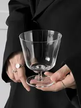 透明ガラス製アイスアメリカーノカップ【極薄デザイン・カクテル用・冷飲み用】