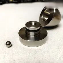 音響機器用アルミマグネシウム合金製防振パッド【CDデコーダー・増幅器用】