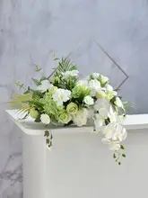 高級アートフラワー アレンジメント【ホテル受付・店舗装飾用・華やかな雰囲気】