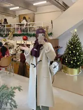 冬季にぴったりな女性用保温ウールコート【小柄向け・優雅なデザイン】