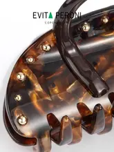 パール付きヘアクリップ【女性用・髪型アップ用】