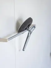 浴室用清掃ブラシ【短柄・壁タイル・バスタブ用・交換スポンジ付き】