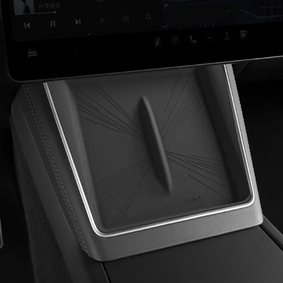 テスラ用 中央ナビゲーションスクリーン保護カバー【全包シリコンフレーム・内装用】