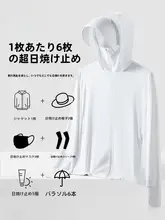 UPF50+紫外線対策女性用防晒衣【通気性抜群・薄手・アイスシルク】