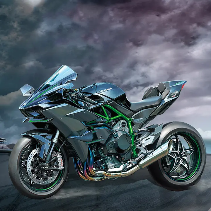 静態組立式バイクモデル 川崎忍者H2R【詳細なパーツとリアルなデザイン】