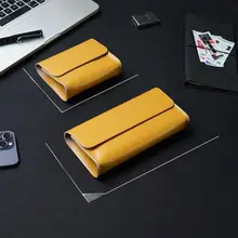真皮製デジタル収納ポーチ【ノートパソコン・電源・データケーブル・マウス用・ポータブル】