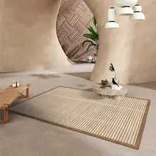 ラグ カーペット マット リビング 寝室 ソファ テーブル 高級感 上品 北海道の夏 「TipToe」