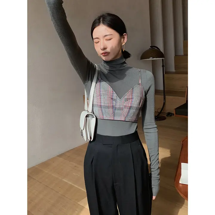 立体裁断の華やかな胸紐付きトップス【軽やかで女性らしいデザイン】【セットアップ対応】