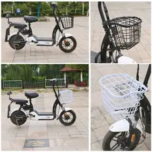 電動自転車用 前バスケット【大型・頑丈設計・汎用】