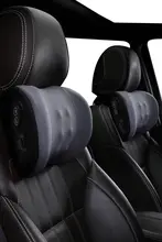 車用マッサージヘッドレスト【高級ネックサポート・カップル用・2個セット】